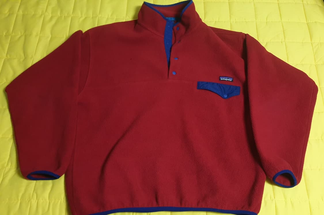 파타고니아 헤비웨이트 신칠라 풀오버 크림슨 레드 L 
 상품이미지2