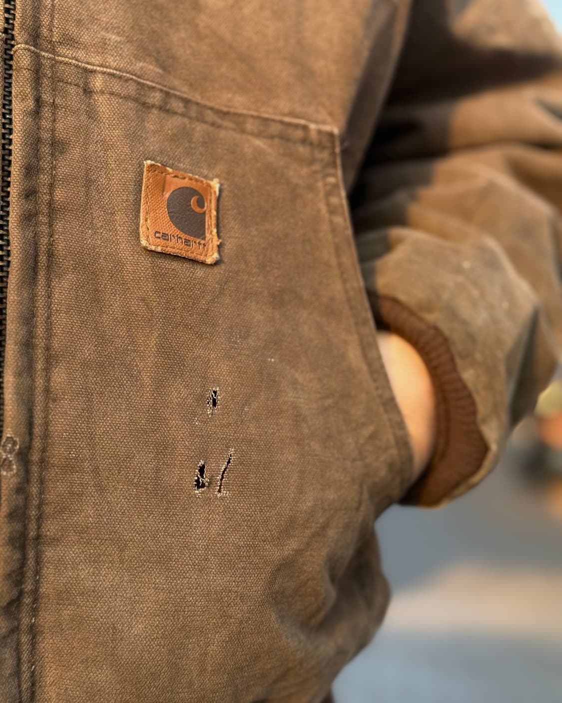 00‘s 칼하트 J130 CHT 액티브 자켓 L 상품이미지10