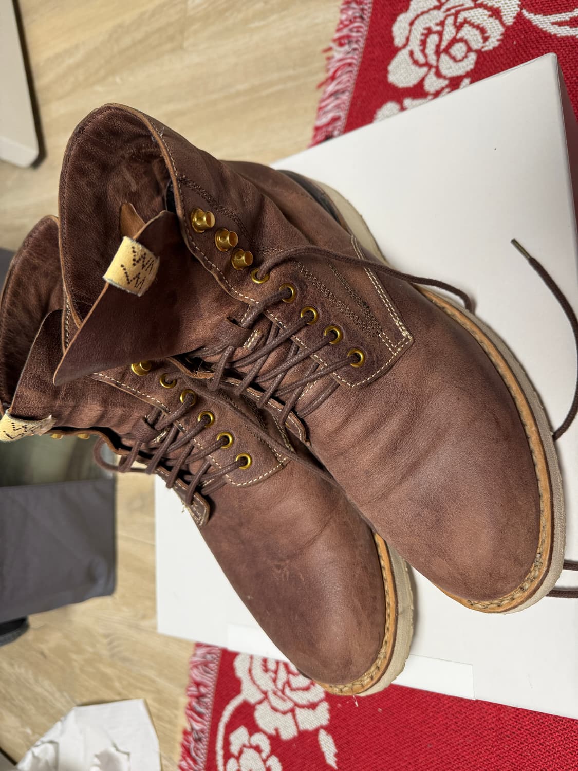 22fw visvim virgil boots-folk dk.brown 상품이미지1