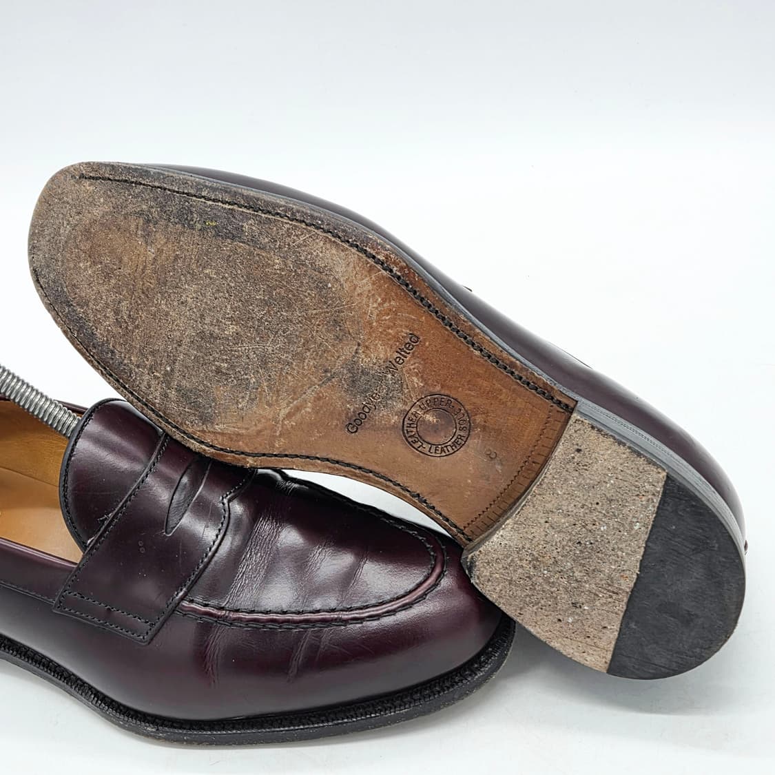 Herring shoes 헤링슈 페니로퍼 버건디 (8) 상품이미지3