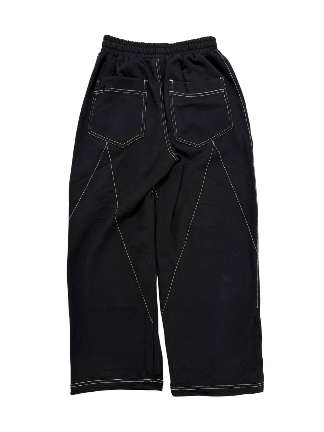 트래블 스티치 블랙 스웻팬츠 상품이미지7