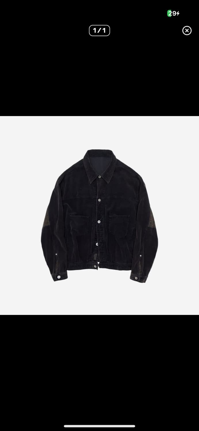 4사이즈 구매 / 폴리테루 1011 페이즐리 트러커 상품이미지1