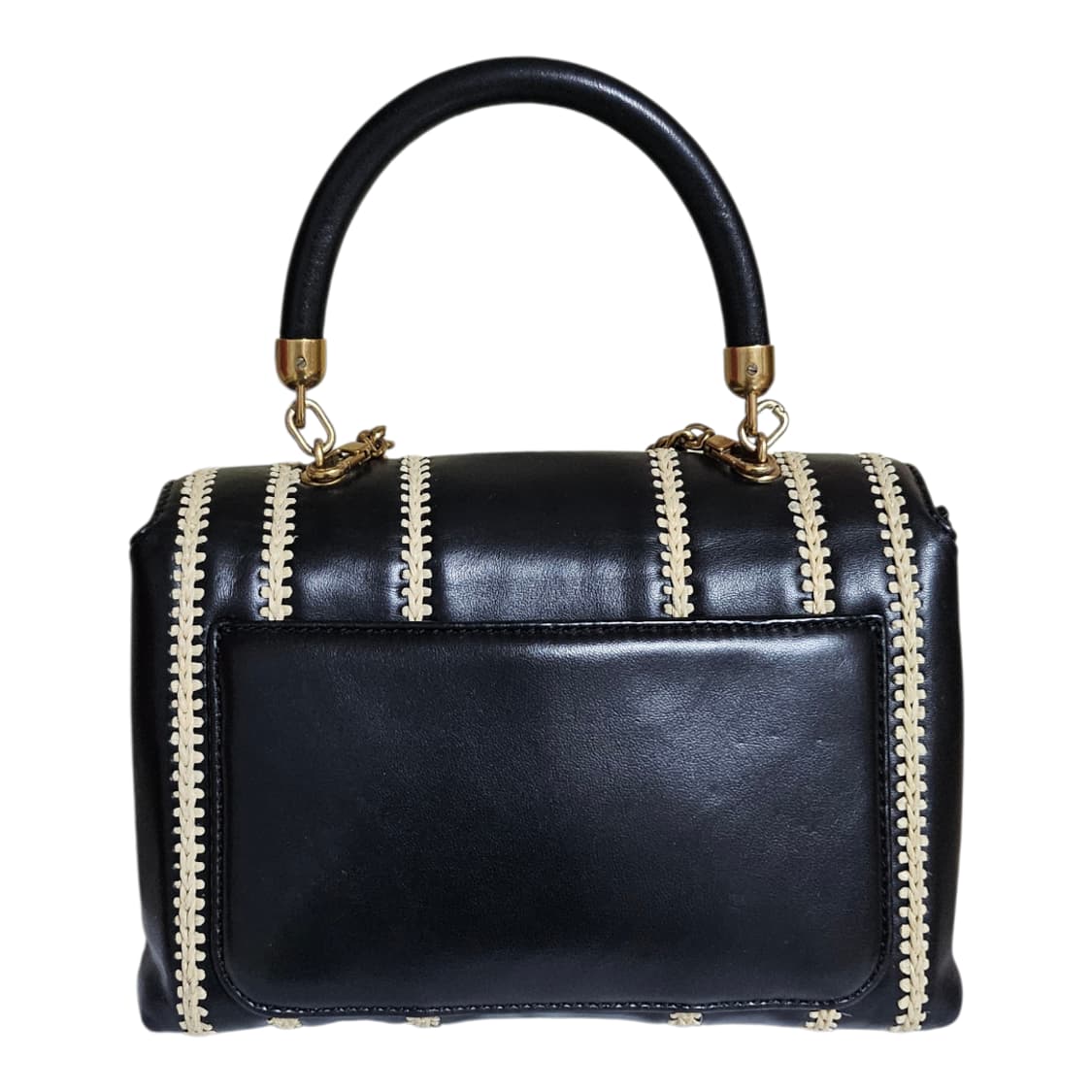 토리버치 가방 카라 퀼팅 사첼백 정품 토트백 | 블랙골드 | 상태좋음 상품이미지9