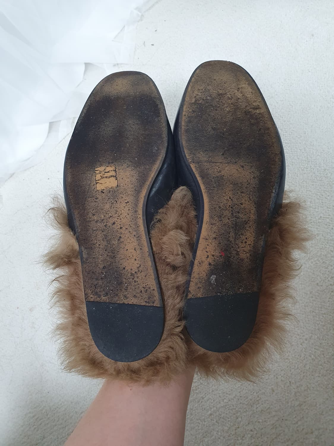 GUCCI 구찌 프린스타운 타이거 패치 뮬 정품)9 상품이미지5