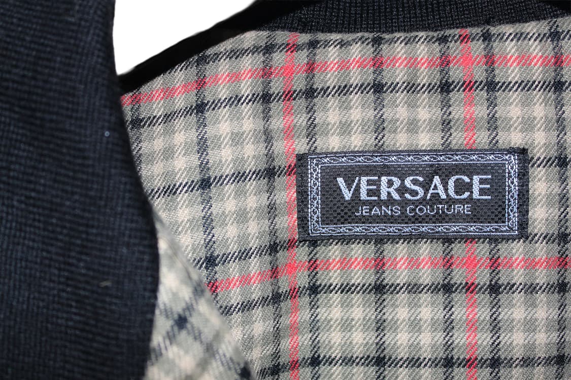 베르사체 진스꾸뛰르 메두사 울 블루종  상품이미지5