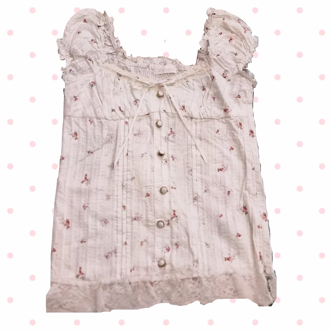 리즈리사 캐미솔 ) 히메갸루 라떼갸루 stc 빈티지 페어리 플로럴 ㅣ 상품이미지2