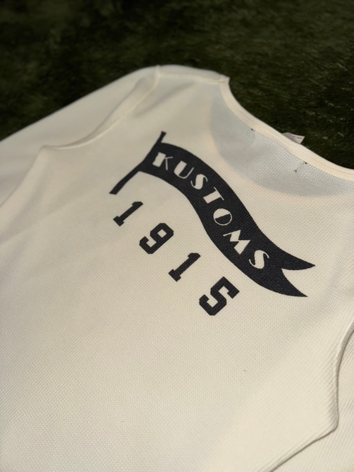 [S] 러셀 애슬레틱 재팬 블랙탑 모터사이클 굿즈 써멀 와플 롱슬리브 상품이미지9