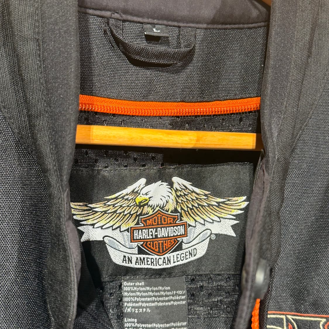 할리데이비슨 모터사이클 자켓 블랙 L 105~ 상품이미지2