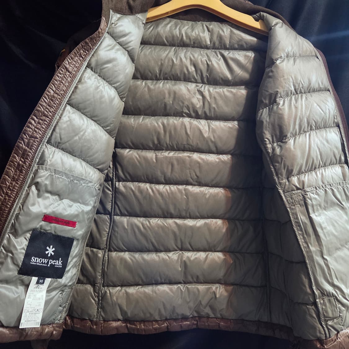 스노우피크 경량 패딩 상품이미지9