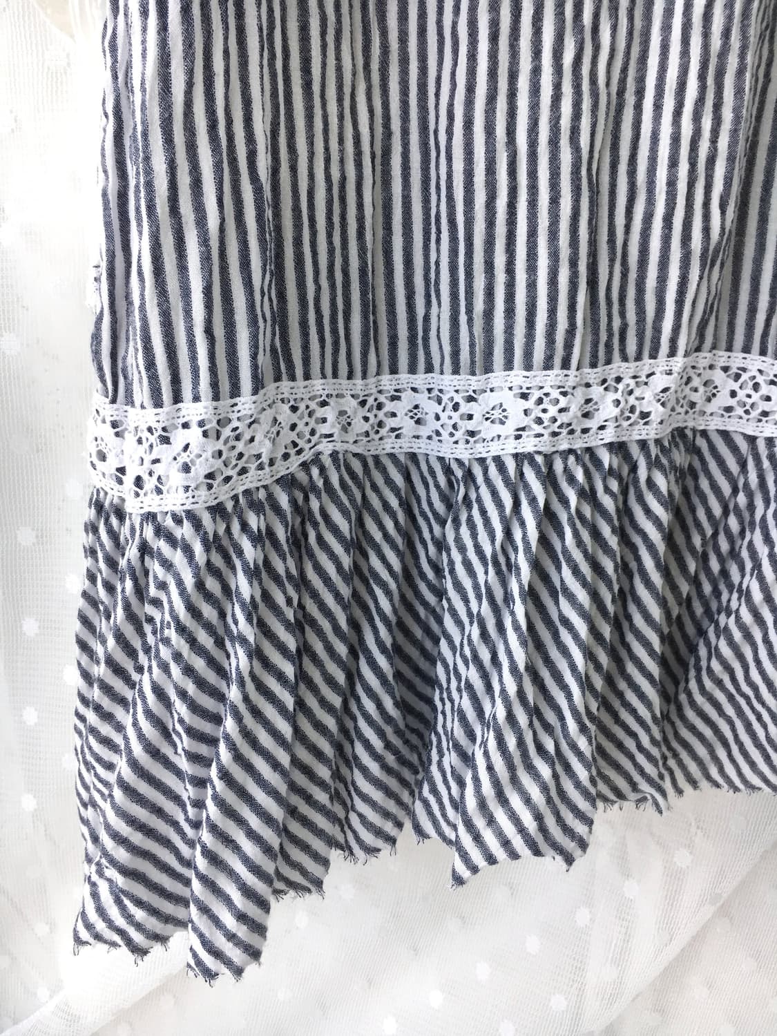[HANDMADE] 핸드메이드 포켓 슬리브리스 원피스 모리걸 상품이미지7