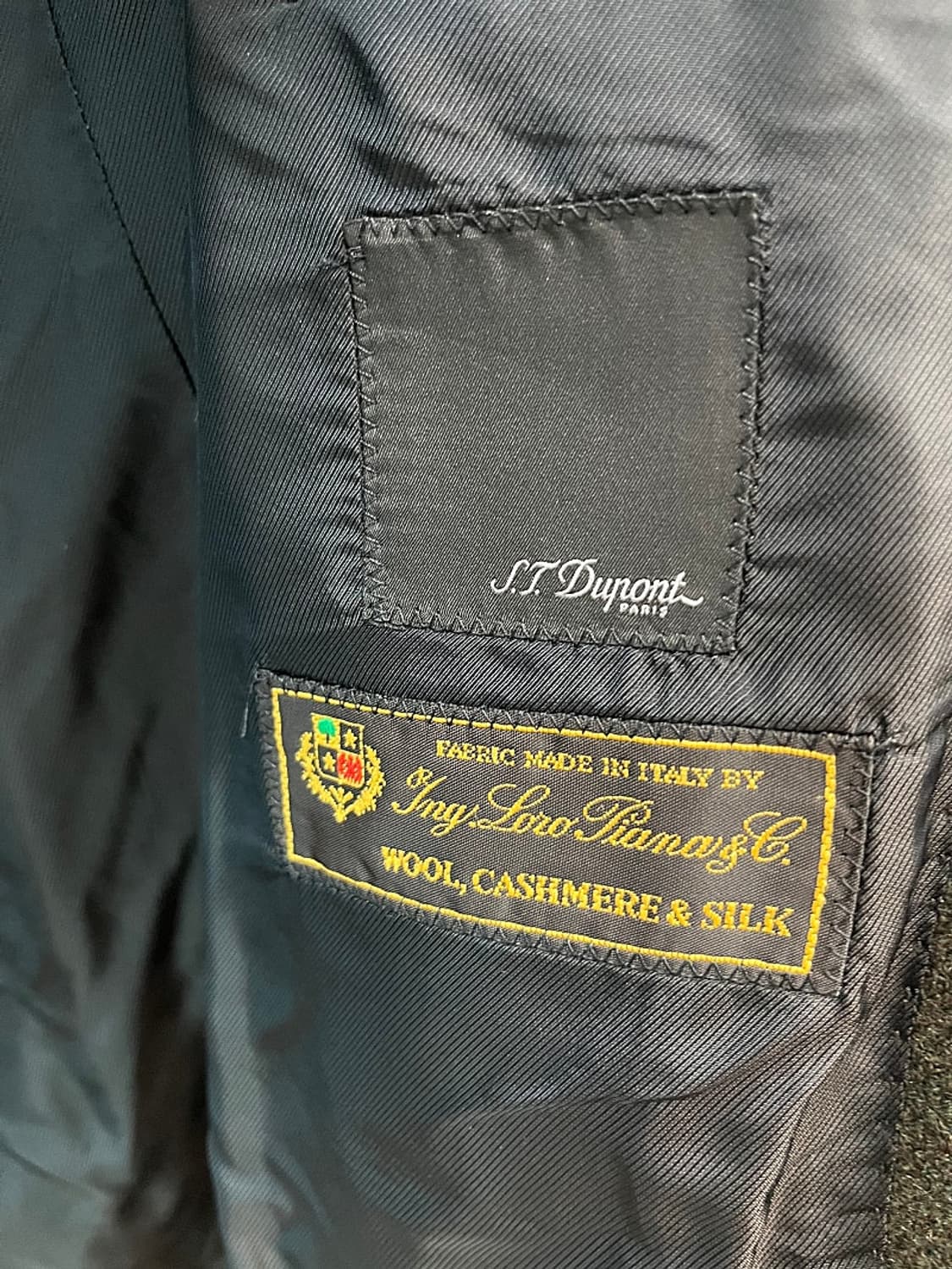 105) 듀퐁 로로피아나 캐시미어 자켓  상품이미지8