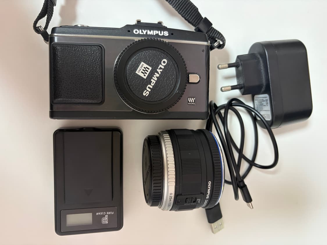 Olympus PEN 올림푸스 펜E-P2 미러리스 카메라 블랙 상품이미지1