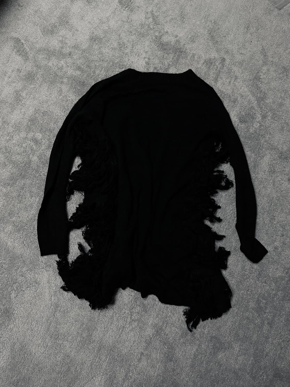 Vintage Gothic v-kei grunge knit 상품이미지4