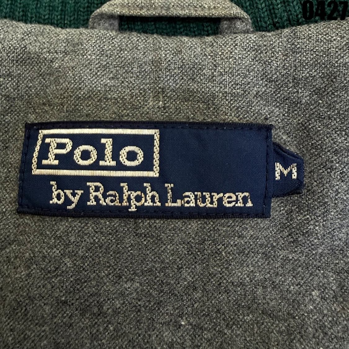 폴로 랄프로렌 울 집업 자켓 네이비 M 0427  상품이미지6