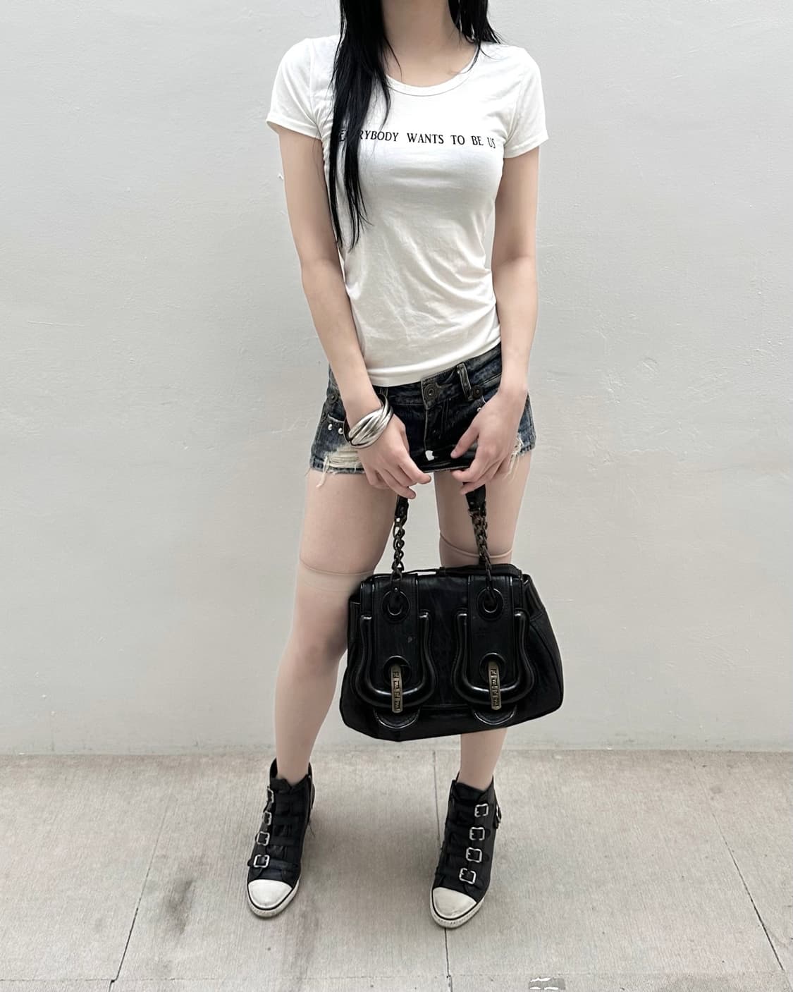 Cecil mcbee lettering print short sleeve 상품이미지2