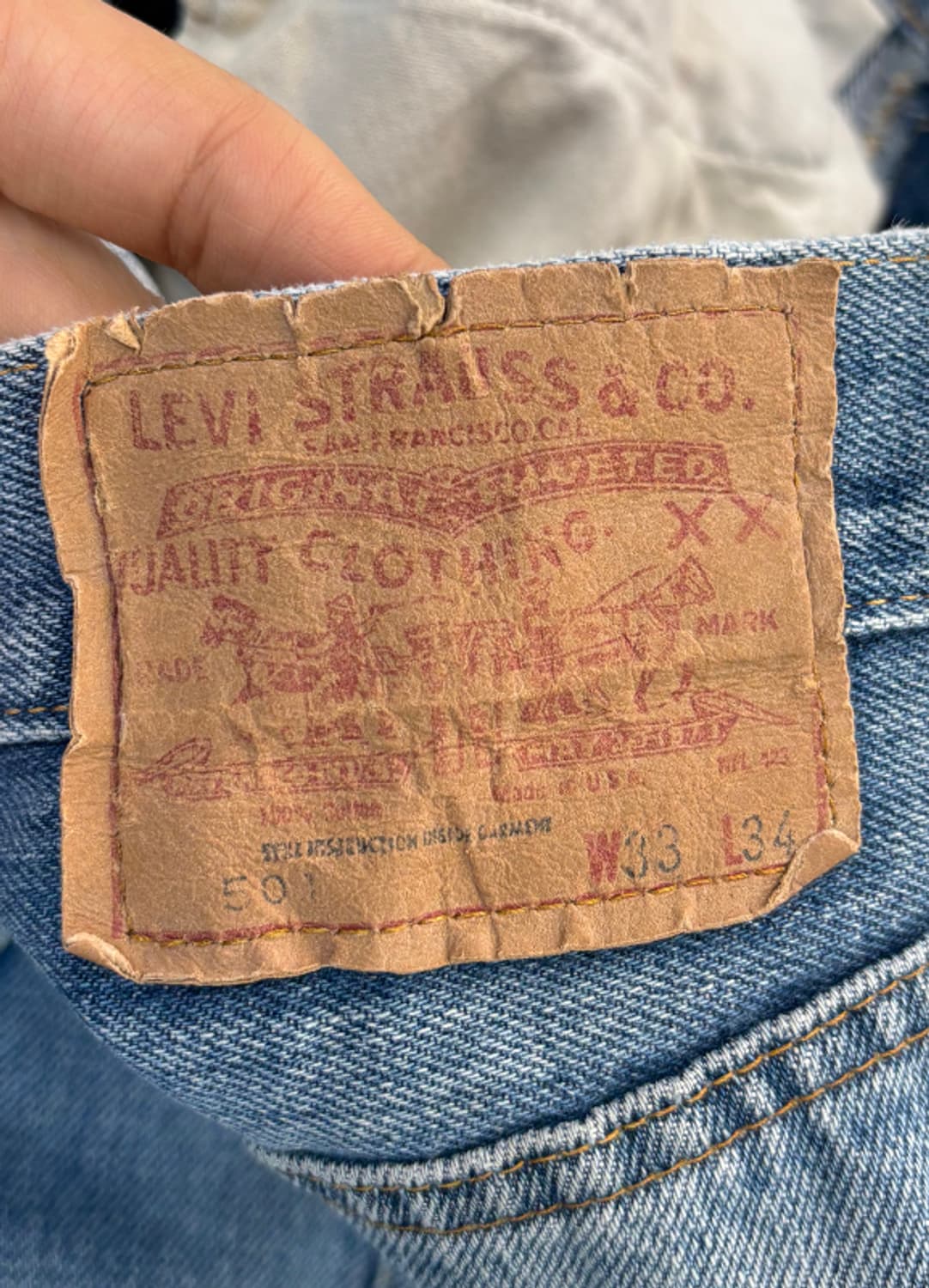 70s LEVI'S 501 MADE IN USA [29-30] 상품이미지3