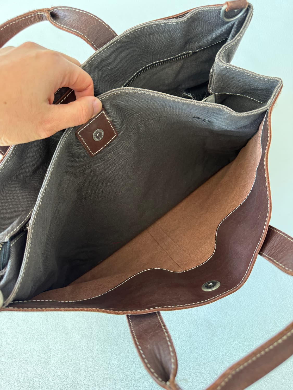 준코 코시노(JUNKO KOSHINO) 레더 브리프케이스백 상품이미지10