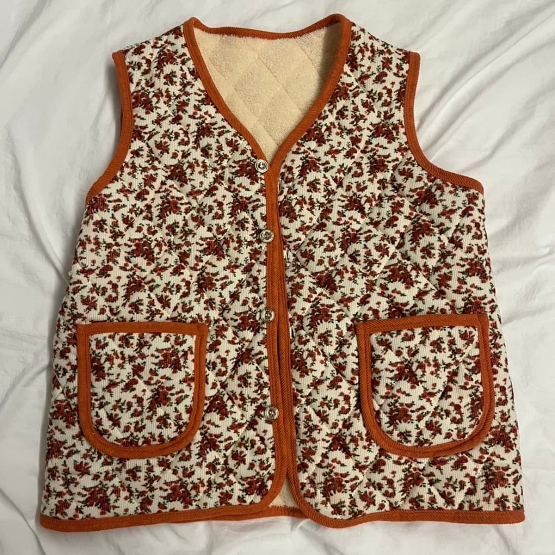 오렌지 할매조끼 상품이미지1