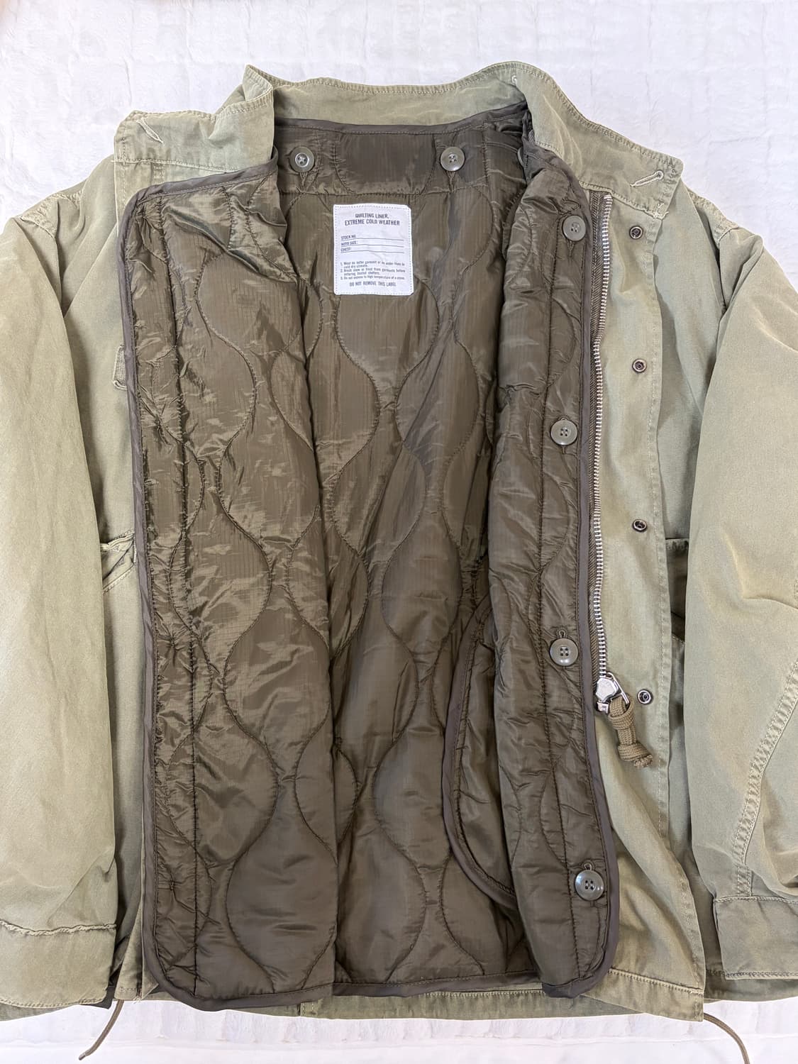 프릭스 스토어 m65 페이드 숏파카 상품이미지2