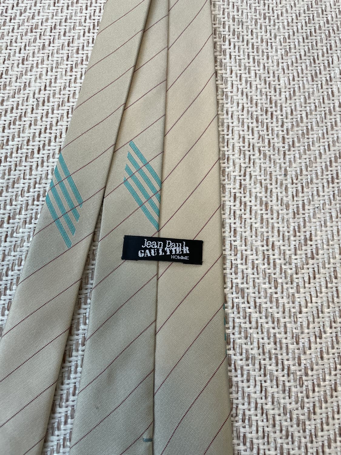 장폴고티에 옴므 실크 넥타이  J03842 상품이미지6