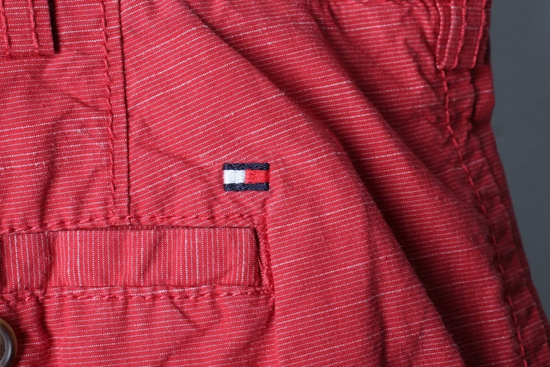 (3XL-4XL) 타미힐피거 반바지 팬츠 빅사이즈 레드-P9729 상품이미지5