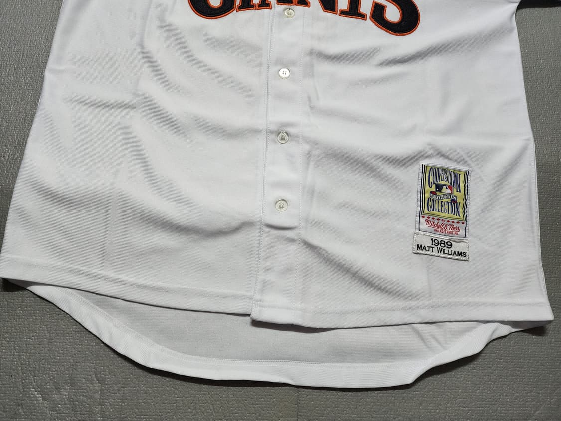 미첼앤네스 샌프란시스코 자어언츠 맷 윌리엄스 어센틱 유니폼 상품이미지3