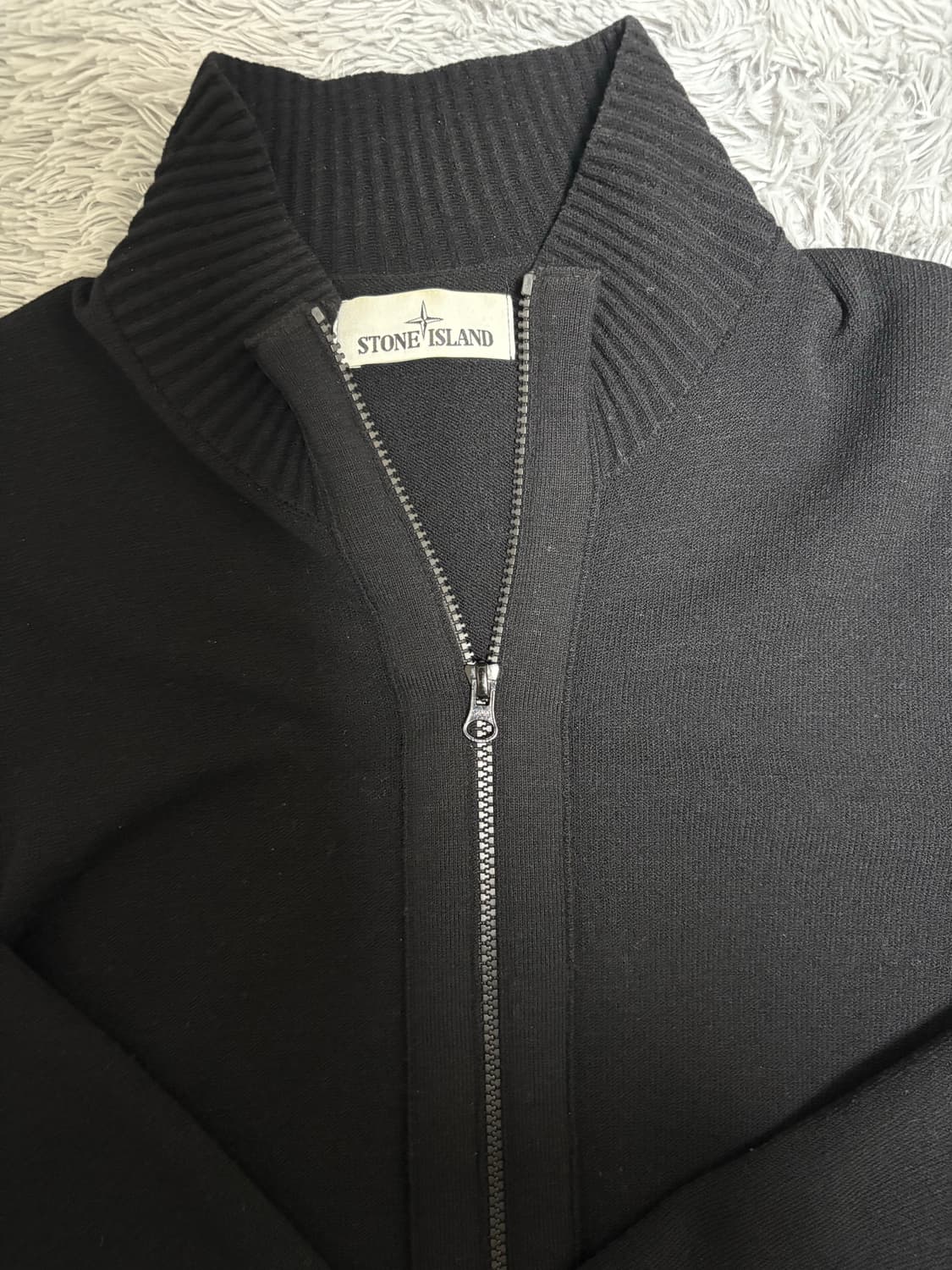 스톤아일랜드 투웨이 니트 집업 상품이미지3