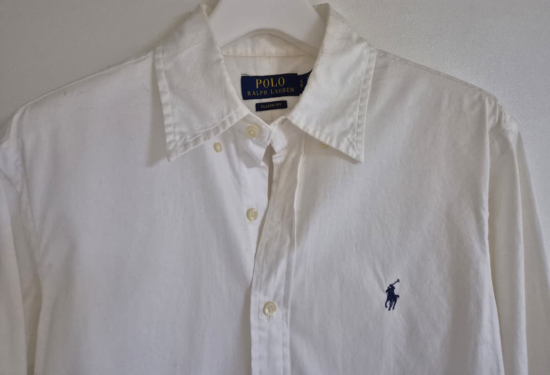 폴로랄프로렌 화이트셔츠 클래식핏 S 상품이미지8