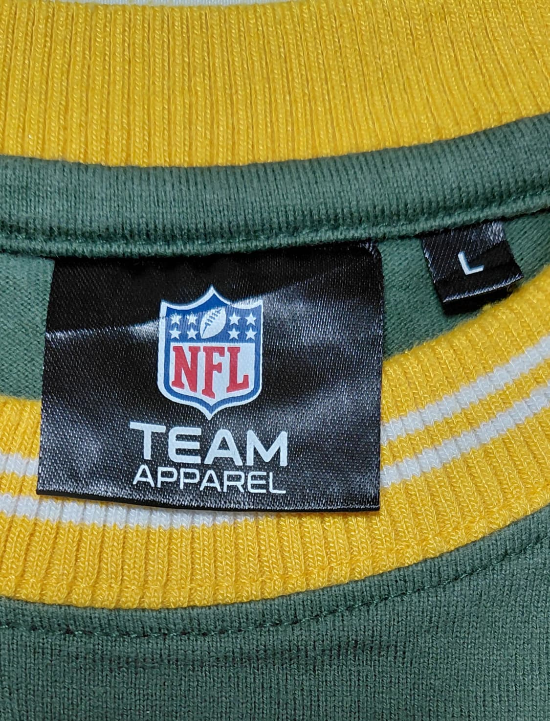 [L] NFL 그린베이 패커스 자수 반팔 티셔츠 (WEGO 정품) 상품이미지5