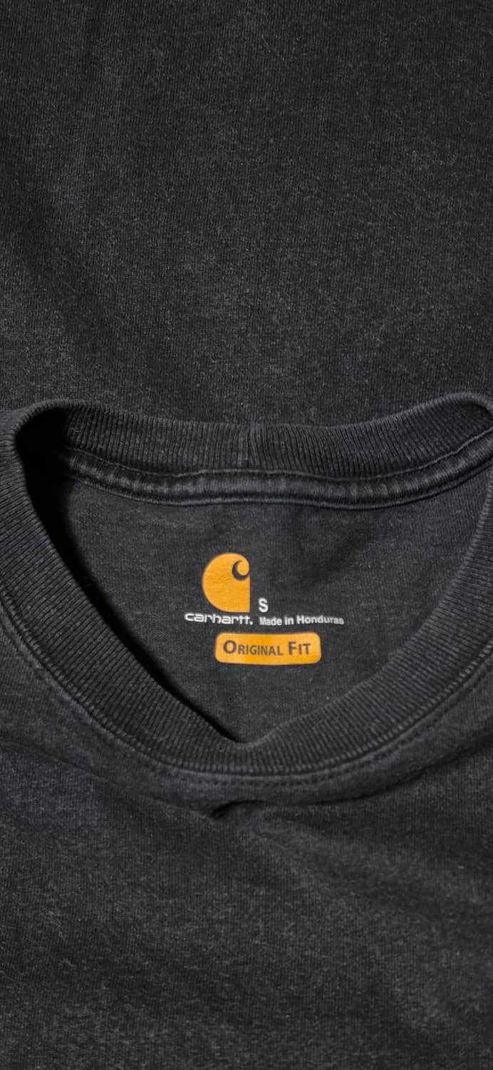 칼하트 포켓 오리지날핏 반팔티 S 상품이미지3