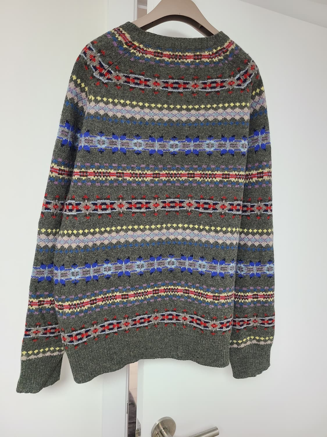 제이크루 j.crew 페어아일 램스울 니트 M 상품이미지4