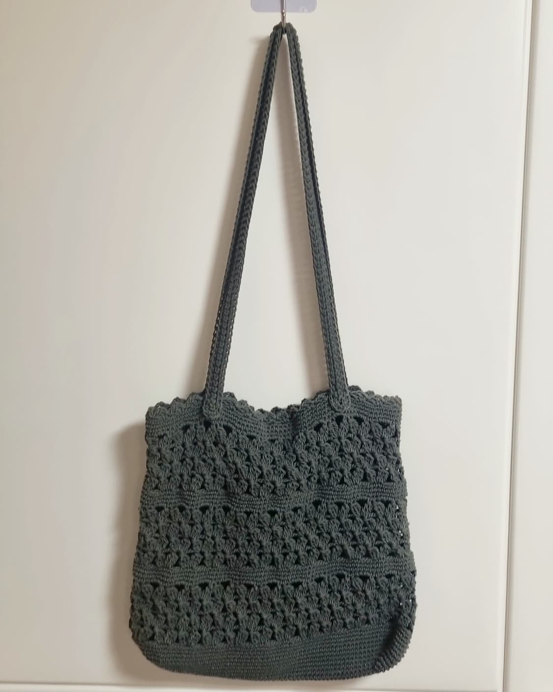 핸드메이드 니트 숄더백 모리걸 가방 코디 여성 여자 보헤미안 뜨개 상품이미지1