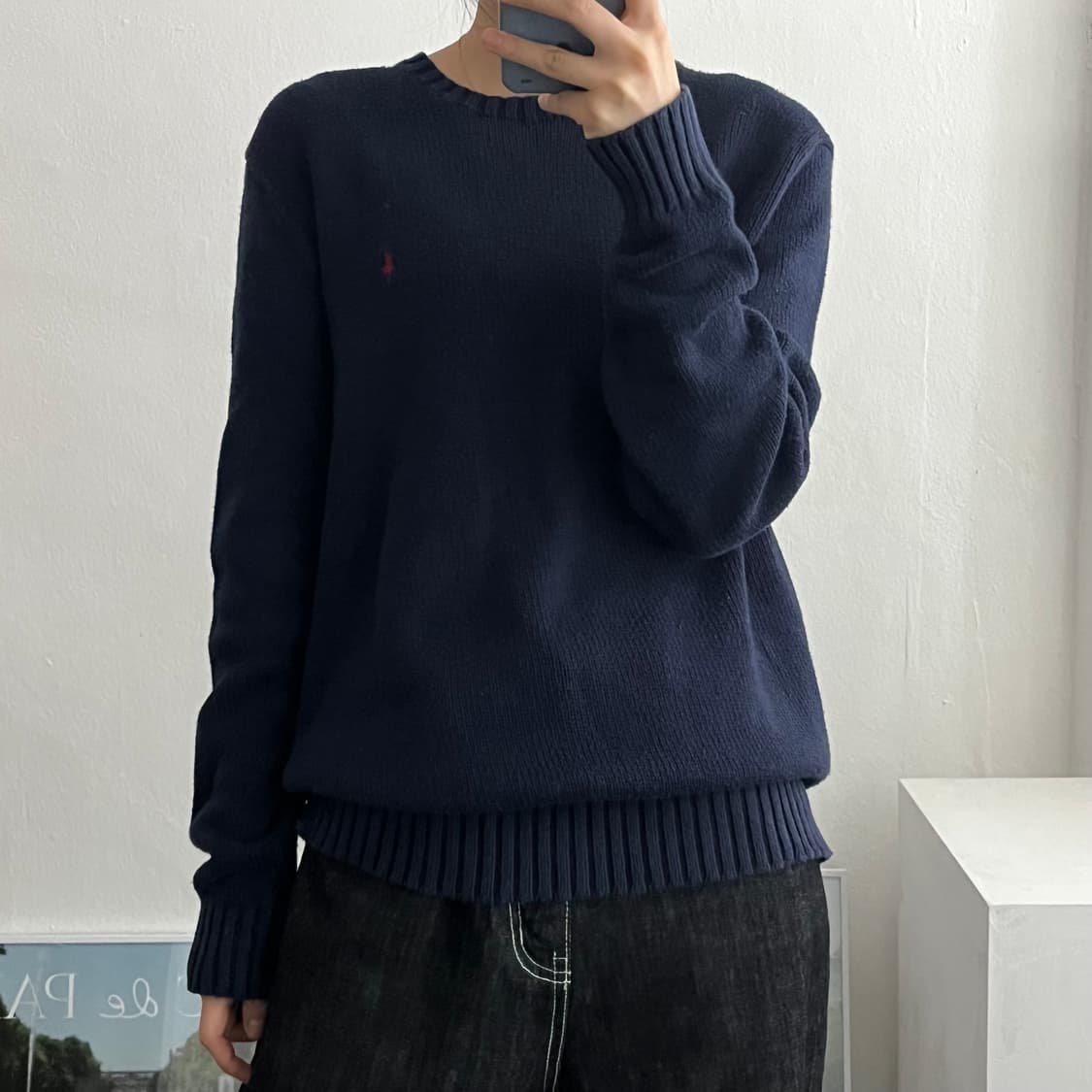 M) 폴로니트 라운드니트 A1133 상품이미지2