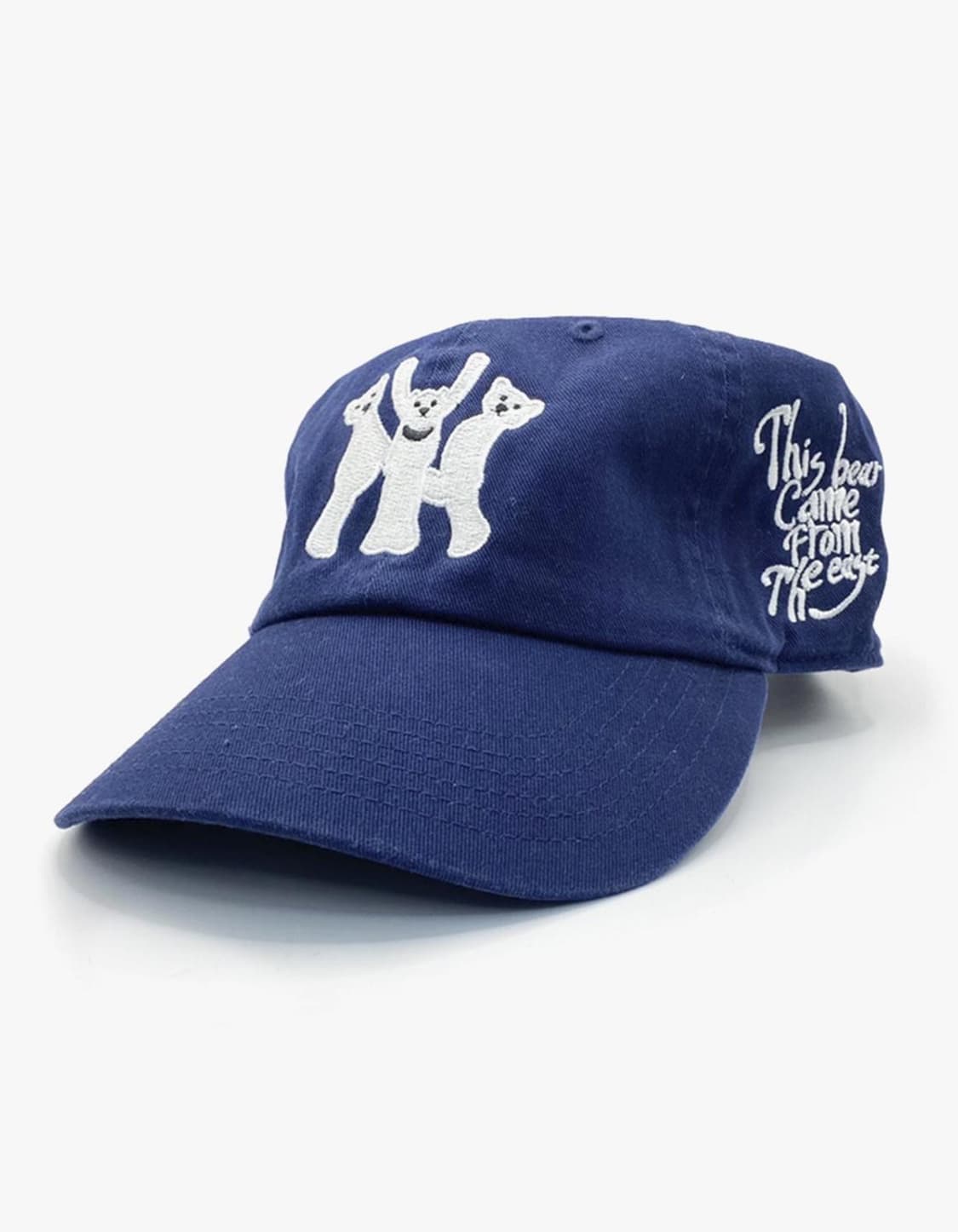 MANFROM EAST 맨프롬이스트 곰돌이 네이비 볼캡 NY Bear C 상품이미지3