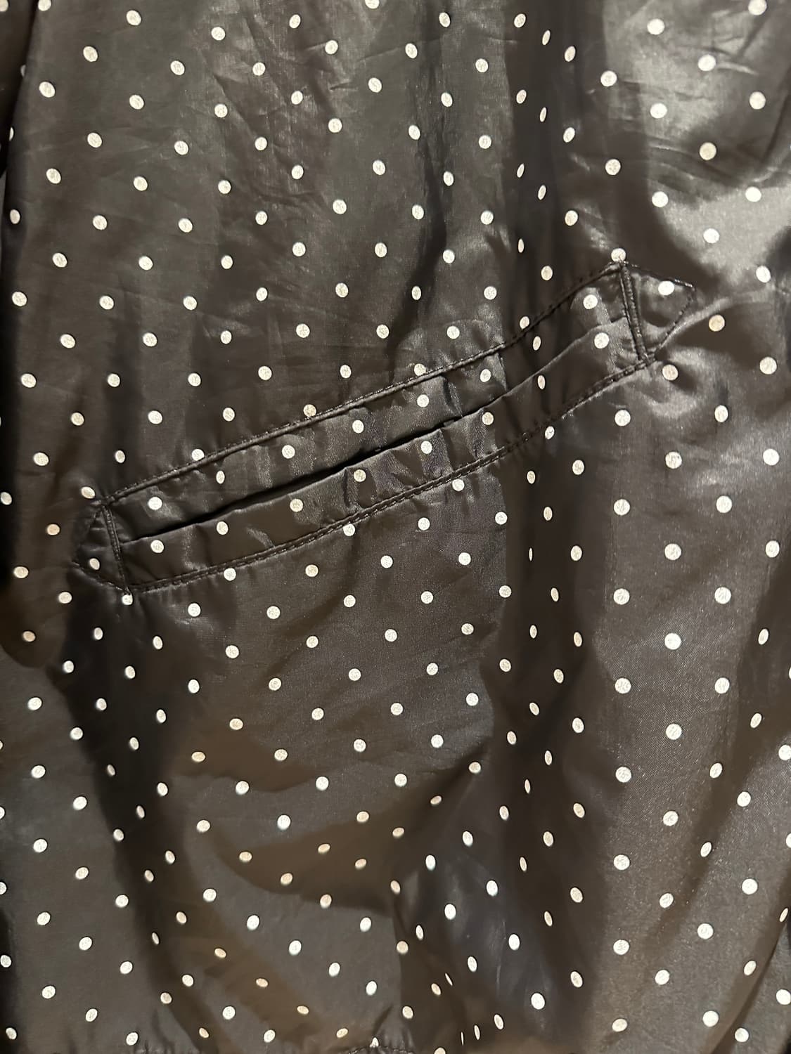 [MADE IN USA] 엔지니어드 가먼츠 폴카 도트 후드 코치 자켓 상품이미지7