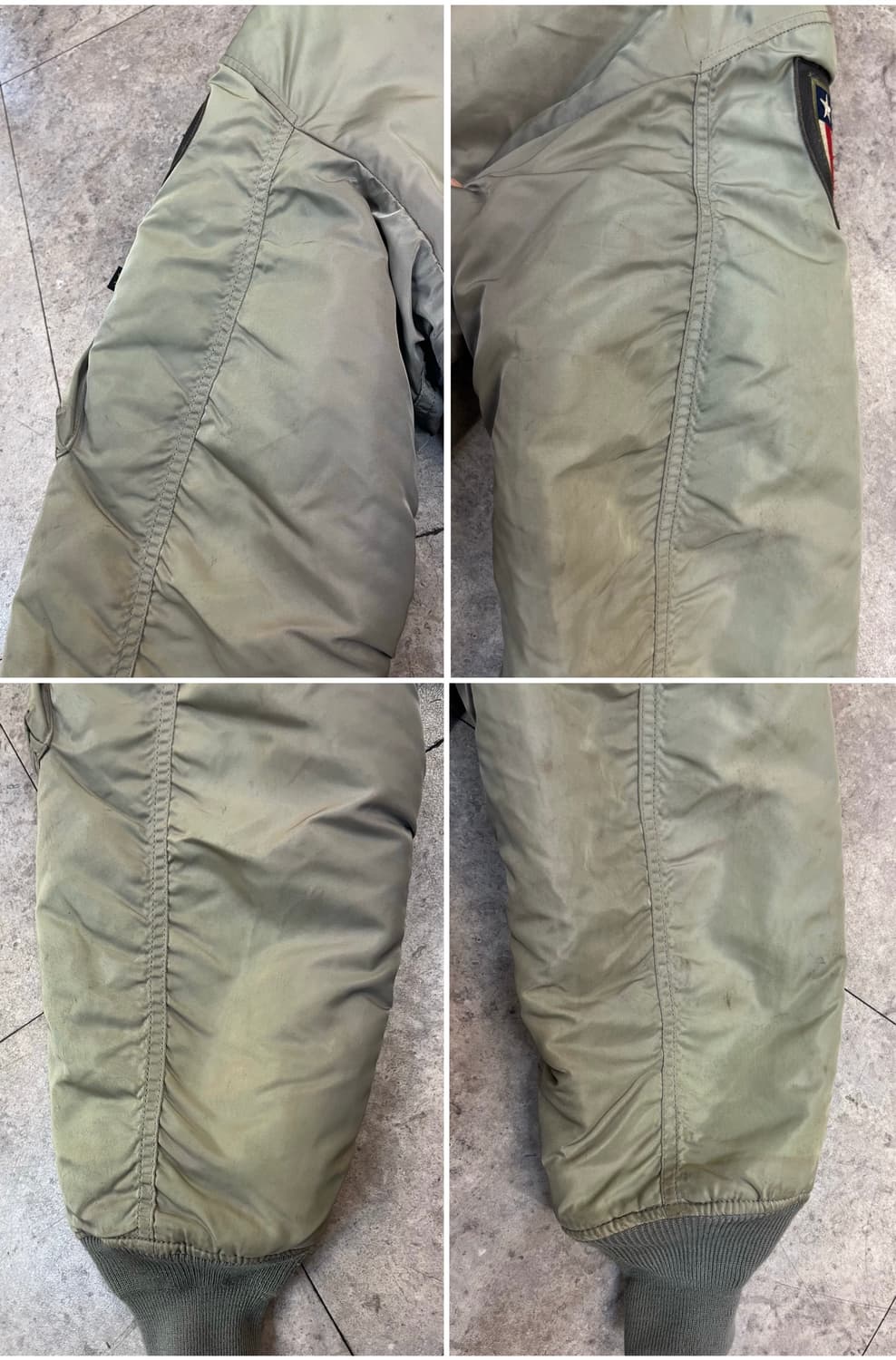 알파인더스트리 CWU-45P 플라이트 자켓 L #csz3960  상품이미지8