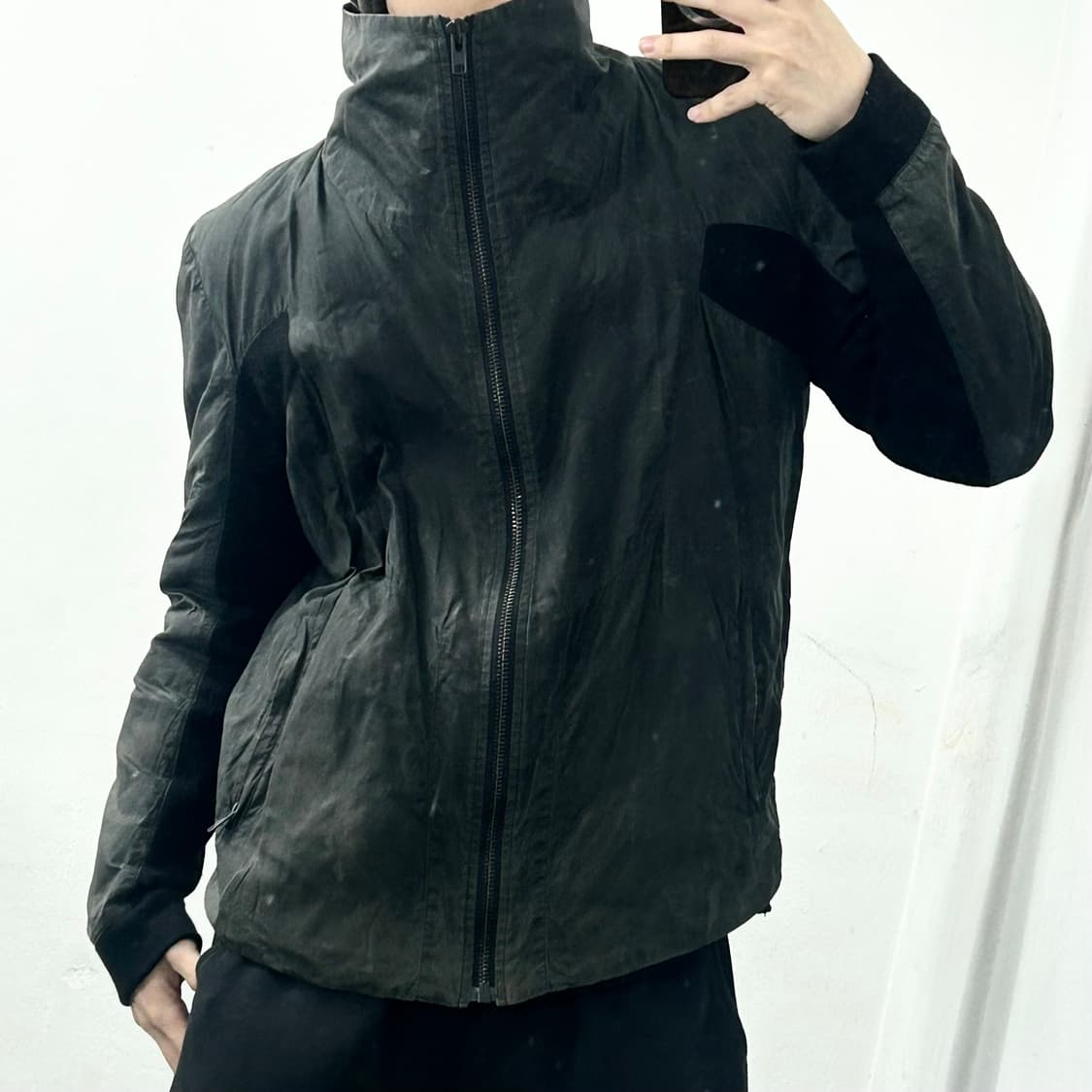 헬무트랭 레이어드 하이넥 자켓 상품이미지1