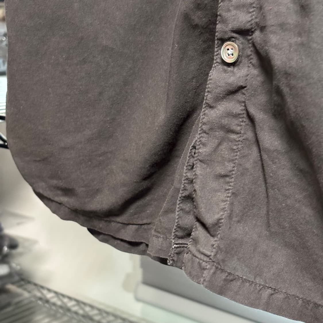 2) 제임스펄스 james perse 스탠다드 셔츠 블랙 상품이미지3