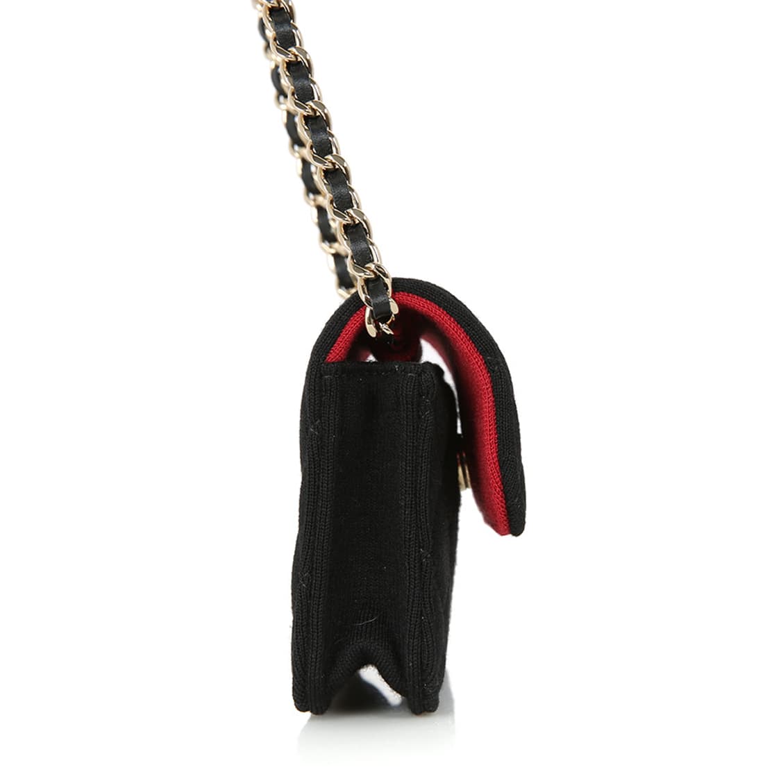 샤넬 VIP 사은품 미니크로스 울 저지 블랙 체인백 CD0104 상품이미지3