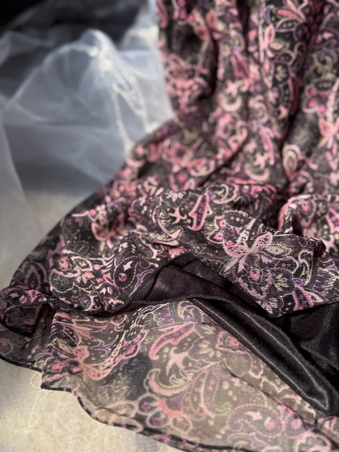 Floral Paisley Layered Sleeveless 0157 상품이미지5