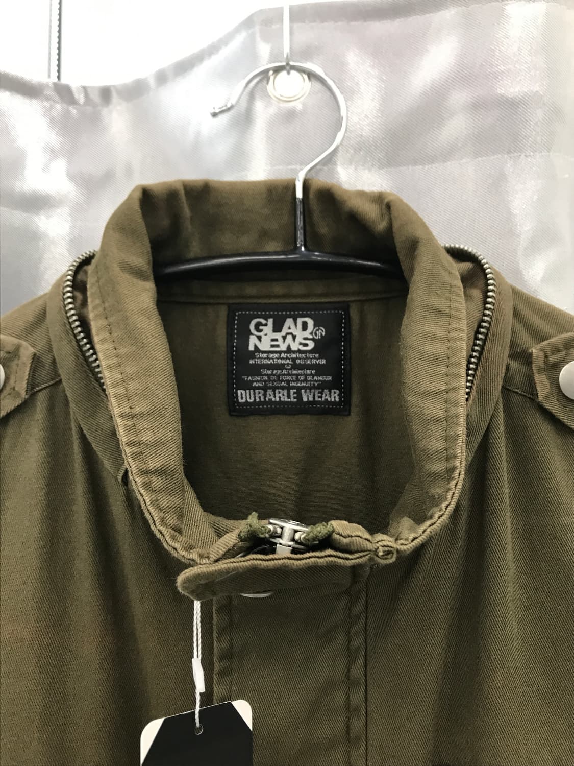 Glad News Khaki Skull militery jacket 상품이미지6