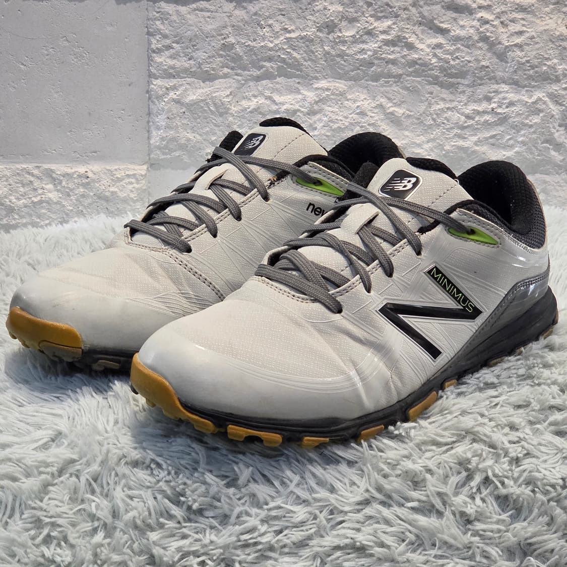 8a-16:뉴발란스 미니머스 스파이크리스 골프화 그레이(약 275-280 상품이미지1