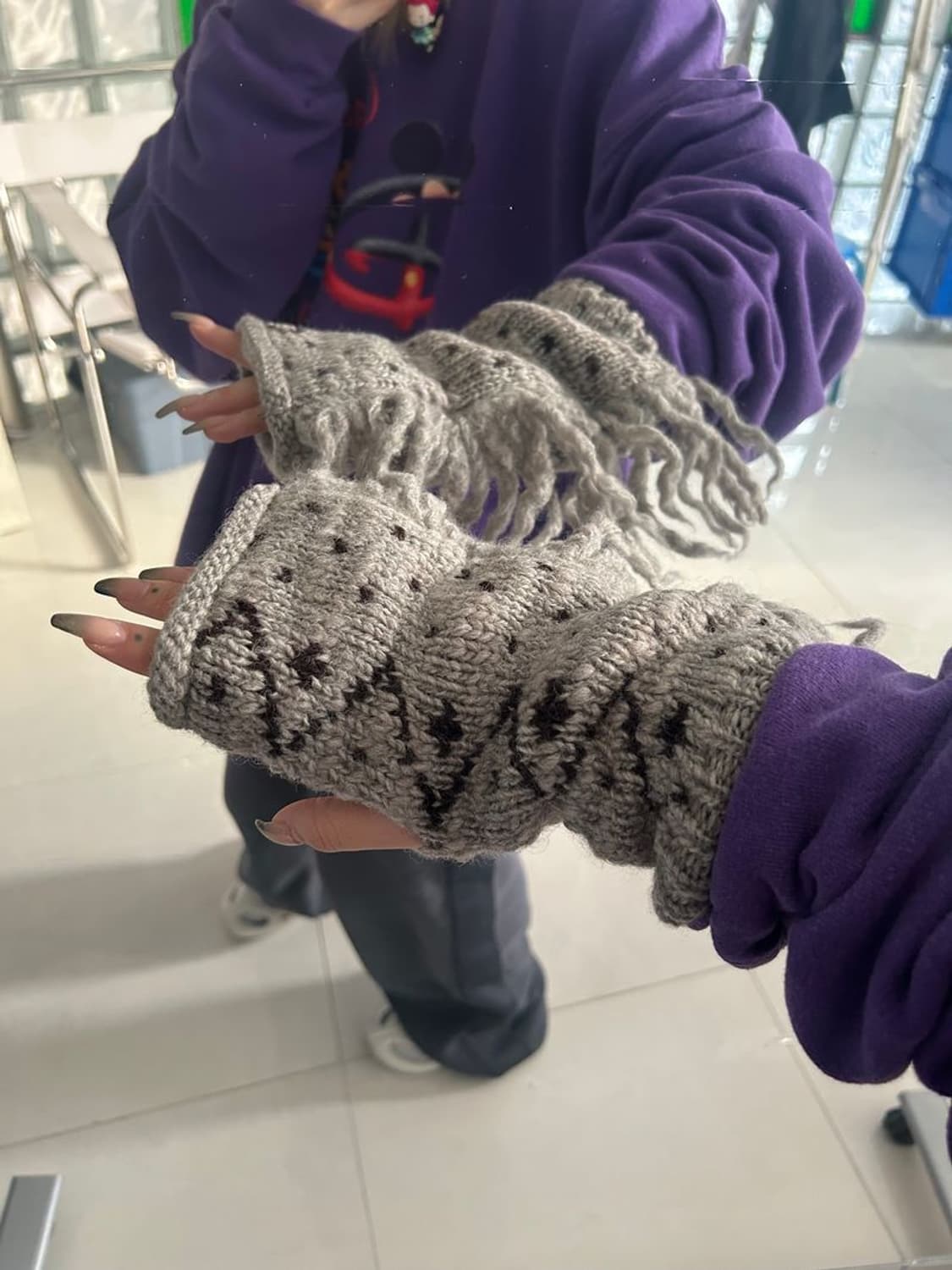 3G FRINGE ARM WARMER  3G 프린지 암워머 상품이미지1