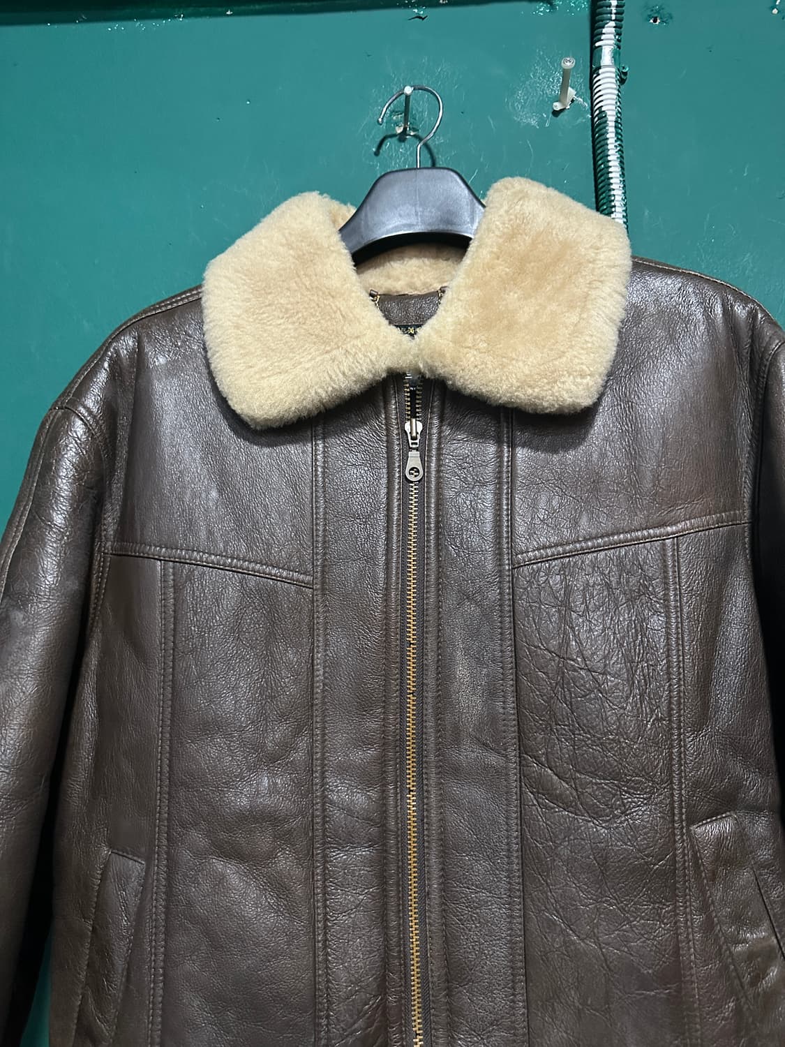 B-3양가죽 무스탕 100사이즈 상품이미지2