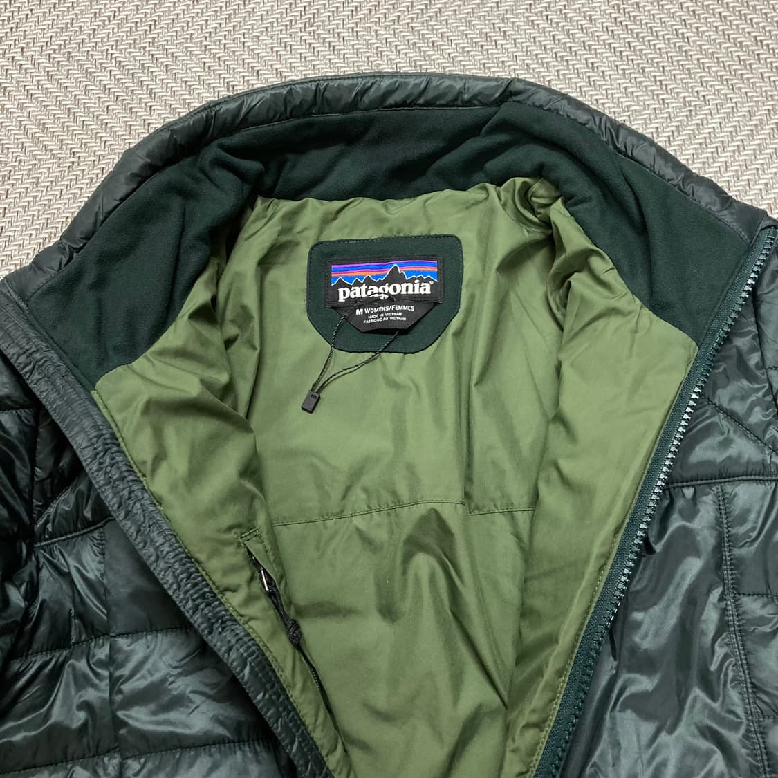 (M)파타고니아 그린 롱패딩 상품이미지3