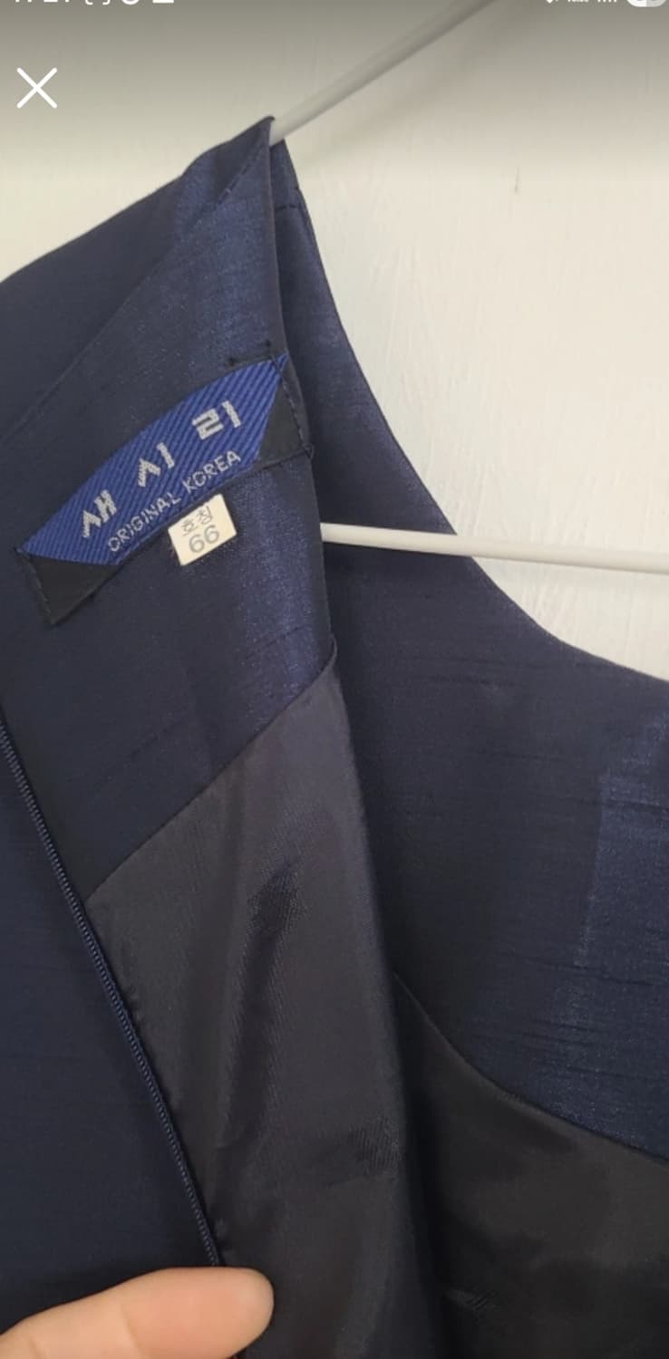 개량한복  네이비/자주(원피스와 저고리)66 상품이미지7