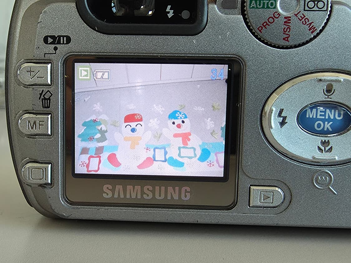 삼성 캐녹스 V6 빈티지 디지털카메라 상품이미지7