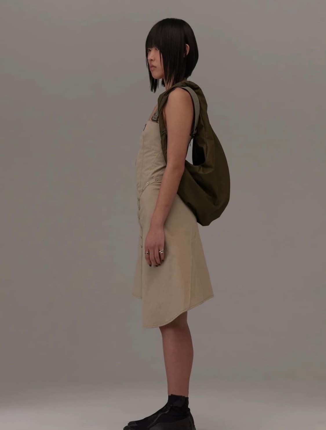 혜인서 백팩 카키 상품이미지2