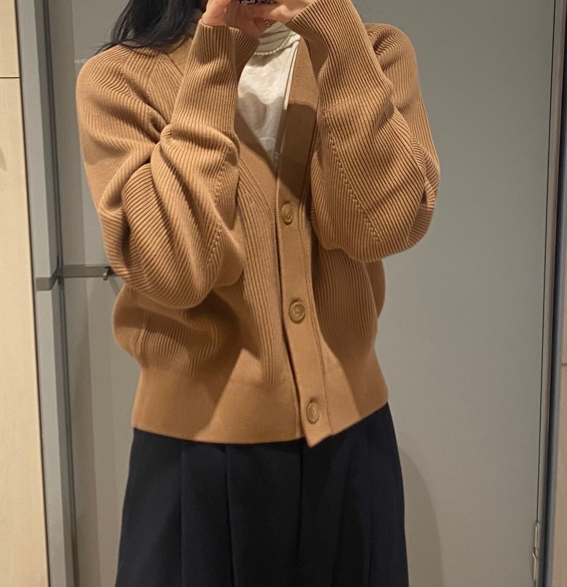 Cos 코스 리브드 니트 가디건 상품이미지1