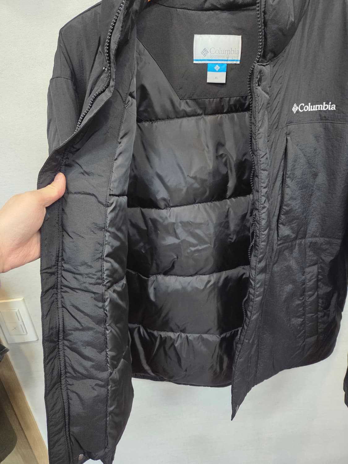 컬럼비아 나일론 경량 하프패딩 xl 상품이미지4